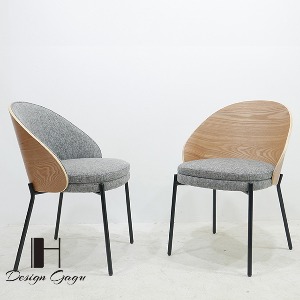 아가타우드스틸체어A 인테리어 디자인 카페 커피숍 우드 스틸 식탁 의자