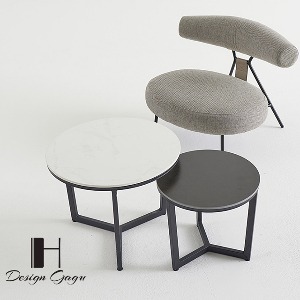 더블세라믹소파테이블A 인테리어 디자인 카페 커피숍 로비 라운지 소파 테이블