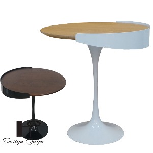 포트우드스틸사이드테이블A 인테리어 디자인 카페 커피숍 로비 라운지 사이드 테이블